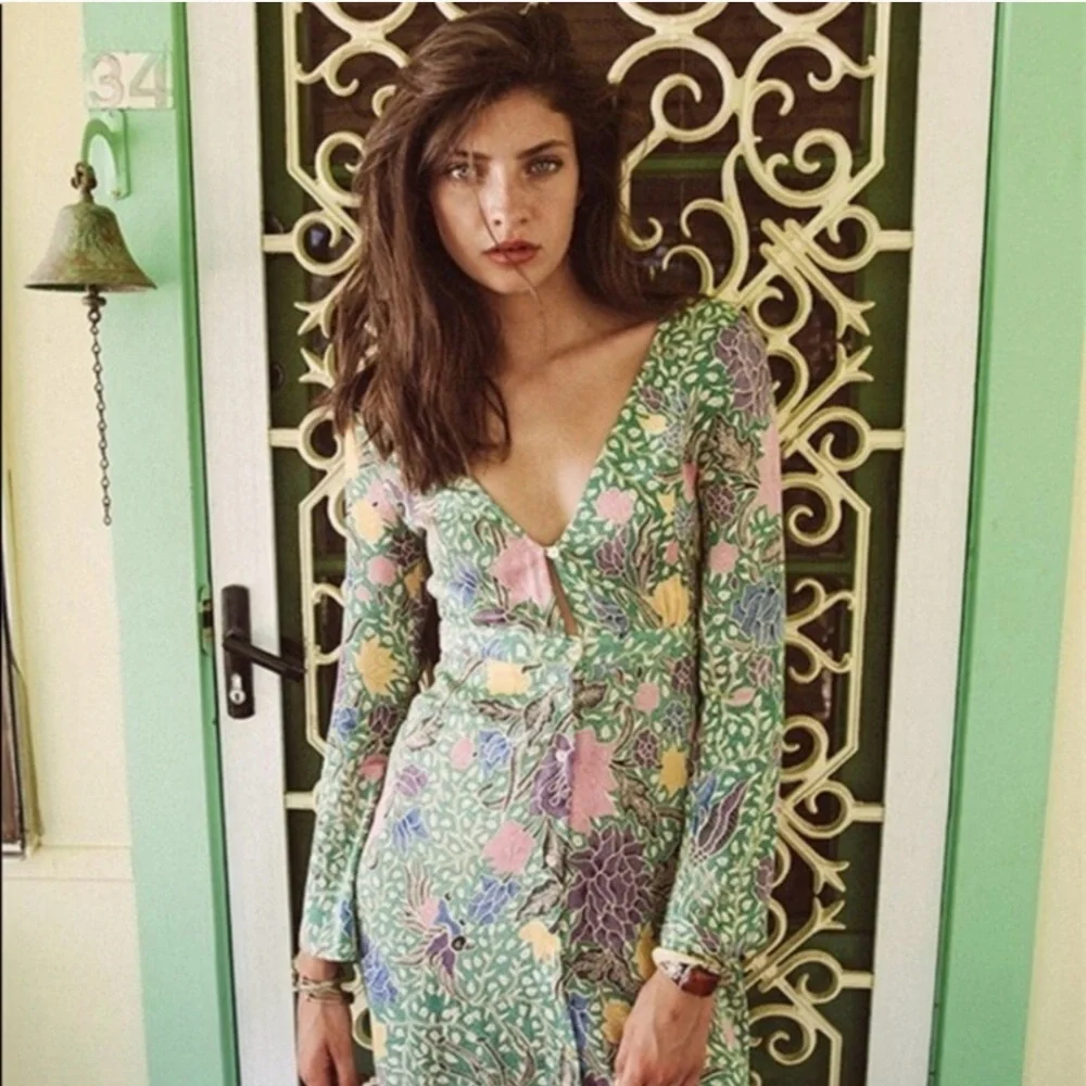 Arnhem Sugar Gardenia Maxi dress - Picture 3 of 6